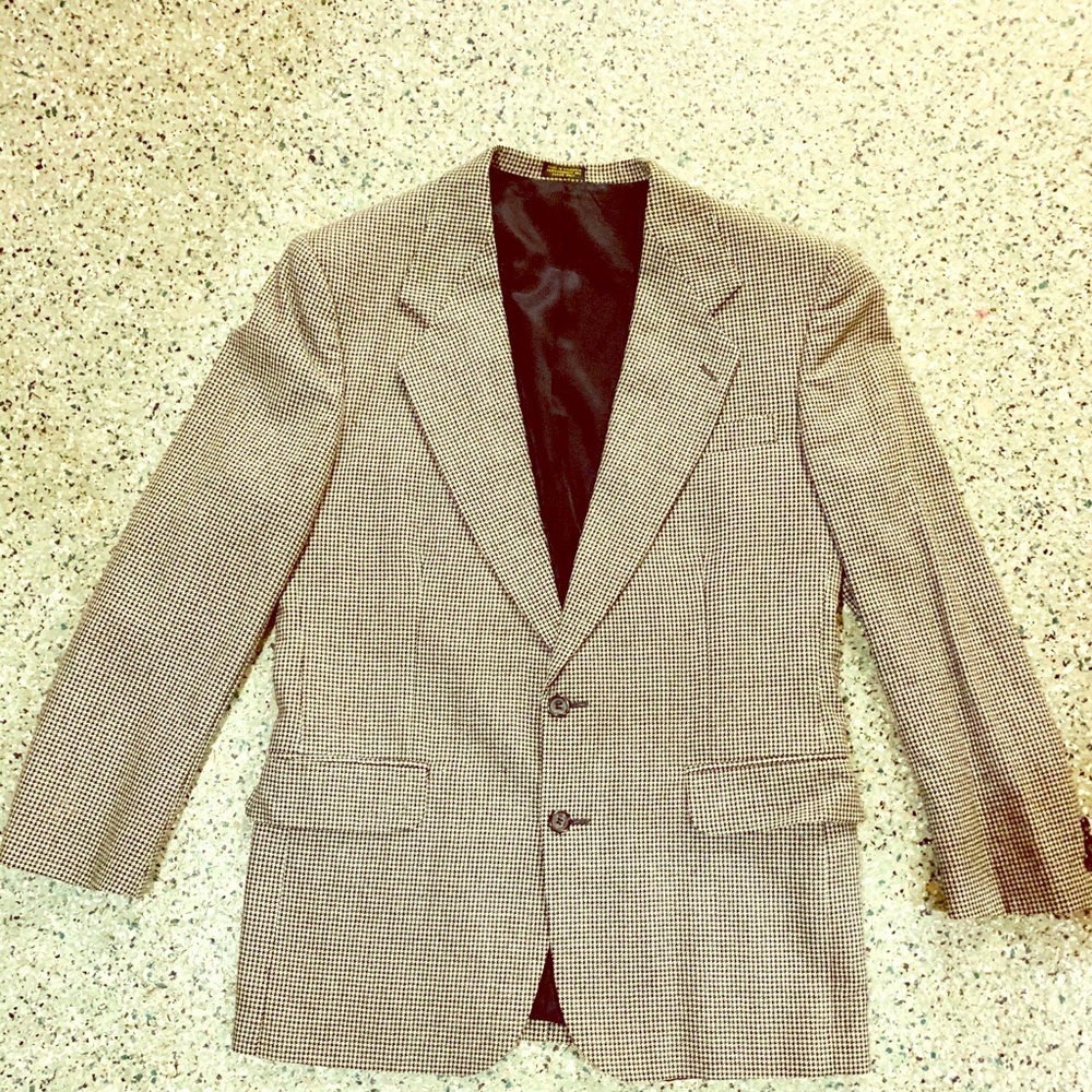Houndstooth Oscar De La renta blazer